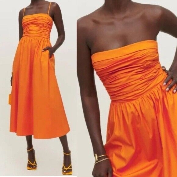 Reformation Lissa midi dress in size 0